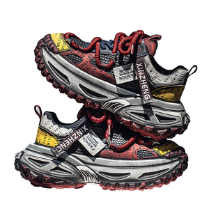 Zapatos Deportivos para Hombre Otoño/Invierno 2025, Estilo Coreano, con Plantilla EVA Gruesa, Diseño Vintage, Aumentan la Estatura, Venta al Por Mayor - Product Image 1
