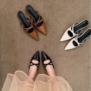 Zapatos Planos de Ballet Ligeros para Mujer, Cómodos, con Punta Redonda, Calzado Casual, Parte Superior de Cuero Genuino Transpirable - Product Image 4