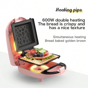 Kitchen Detachable Sandwich Breakfast <b>Machine</b> Multi-functional Toaster Non-stick Pan Double-sided Heating Fried Egg Grilled Meat - Product Image 4
