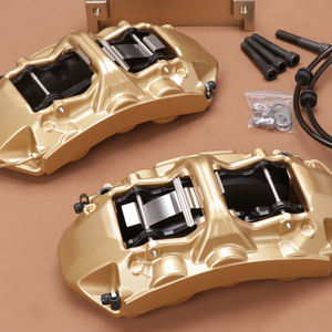 Pour <span class=keywords><strong>Land</strong></span> <span class=keywords><strong>Rover</strong></span> Defender <span class=keywords><strong>Discovery</strong></span> 2/3/4 Freelander 2 Evoque mise à niveau tout-terrain grand Kit de frein 6 Pot GT6 étriers de frein Rotors de frein - Product Image 6