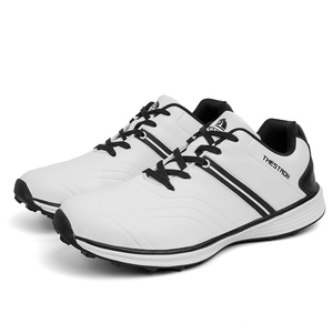 Scarpe da <span class=keywords><strong>Golf</strong></span> e Badminton Leggere da Uomo in Pelle Sintetica di Alta Qualità, Personalizzabili, per Allenamento Sportivo all'Aperto - Product Image 2