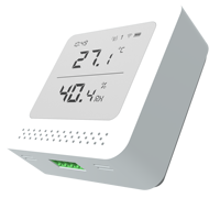 Capteur de température et d'humidité sans fil IoT LoRa SHOONIS C2000-S2-THL02E-G avec précision de 0,5°C et installation par trou de positionnement