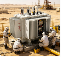 Transformateur de distribution haute puissance Rainbow S11 1000 kVA 10 kV/0,4 kV triphasé immergé dans l'huile à enroulement en cuivre 50 Hz