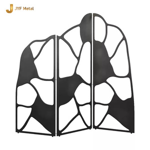J449 Custom Stainless Steel Decorative <b>Screen</b> Modern Metal Divider for Hotel Villa Interior Decoration - Product Image 2
