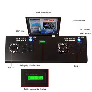<b>Mini</b> Handheld Metal TV <b>Arcade</b> 2 Players Joystick Game Box 3D 10 Inch Video Game Console with 1 Year Warranty - Product Image 4
