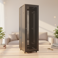 Armoire de serveur en rack pour centre de données, en acier, sur pied, 48U 600*900mm, en stock