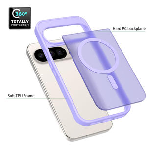 Силиконовый чехол для Google Pixel 10 Pro XL с магнитным креплением, жидкий силиконовый чехол-накладка из микрофибры для 9A, 8A, 7A - Product Image 5