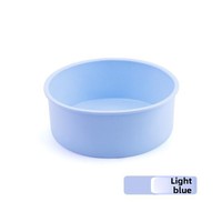 Moule à gâteau rond en silicone, plateau de cuisson multi-tailles pour la vente en gros très demandée