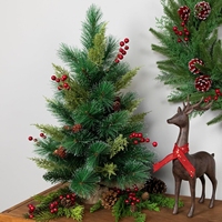 Fabricant professionnel, arbre de Noël artificiel en plastique de haute qualité, écologique, 7 pieds, avec lumières LED, réutilisable, pour usage intérieur, rapide
