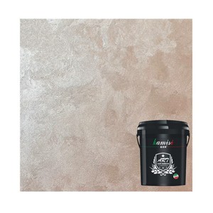 Revêtement d'art de <span class=keywords><strong>velours</strong></span> de plâtre Wisney en soie de métal lisse de haute dureté à base d'eau - Product Image 3