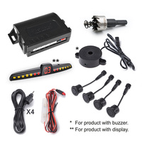 Capteur de stationnement arrière sans fil commercial automatique étanche avec écran LED 5,0 pouces, radar ultrasonique, ajustement universel, garantie 1 an