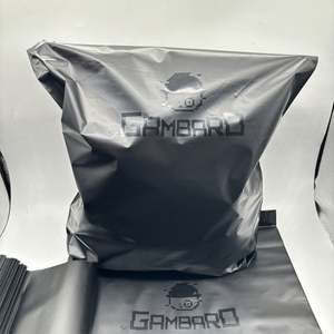 Custom Poly Eco-Friendly Matte Black Mailing <b>Bags</b> with UV Logo 6x9 10x13 12x15 14.5x19 Sizes Biodegradable <b>Clothing</b> <b>Packaging</b> - Product Image 2