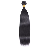 Lots de Cheveux Humains Brésiliens Vierges Remy de Grade 10A, Lisses Comme des Baguettes, Cuticules Alignées, Tissage Double Trame, Couleurs Plus Foncées, Vente en Gros