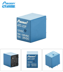 Asiaon 1h 1Z 5A 12A 15A 250VAC/30VDC 3V 5V 6V 9V 12V 18V 24V 48V 5pin JZC-22F Mini PCB tiếp sức jzc 22F kích thước nhỏ PCB tiếp sức - Product Image 5
