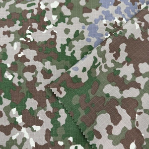 Tissu camouflage tacheté allemand en polyester 65% et coton 35% - Tissu tissé imperméable - Vente chaude en usine - Product Image 5