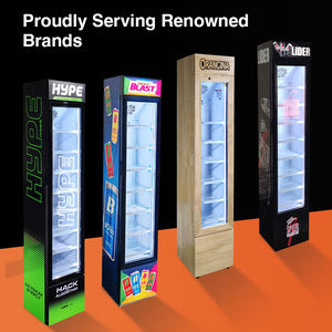 Meisda ขายร้อน SC105B ขายร้อนตู้เย็นเชิงพาณิชย์แนวตั้งอาหารเครื่องดื่มตู้เย็น - Product Image 4