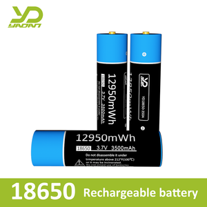 18650 personalizzato <span class=keywords><strong>3500mAh</strong></span> 3.7V PVC avvolgente ricaricabile 10C 20C agli ioni di litio batteria cilindrica <span class=keywords><strong>3500mAh</strong></span> 3.7V batteria - Product Image 2