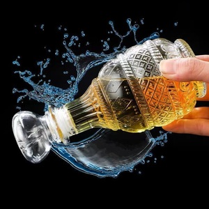 Venta al por mayor de licores, botellas de vidrio para whisky, 500ml, 800ml, botella de copa de vino de fruta, botellas de montaña para whisky, vodka, Ginebra - Product Image 3