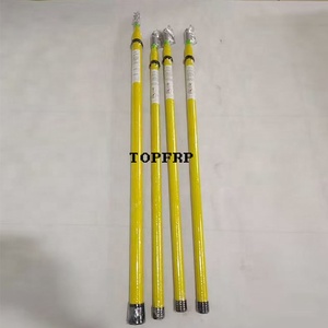 High Voltage Operating Rod Telescopic Triangular Fiberglass Hot Stick - Product Image 3