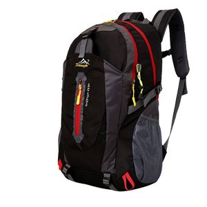 New 40L Outdoor Sports <b>Backpack</b> Large Capacity Waterproof Travel Bag for Mountaineering and Hiking Featuring Polyester Lining - Product Image 1