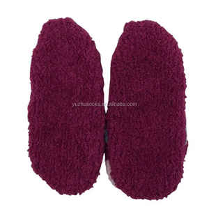 Microfibre Bébé Toddler Fuzzy Hot Slipper Chaussettes Tricot Motif <span class=keywords><strong>Crochet</strong></span> Bébé Chaussettes Enfants Intérieur Chaussures Chaussettes - Product Image 4