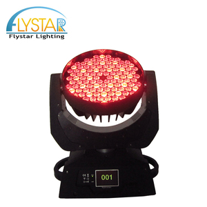 Sự Kiện Cưới Chiếu Sáng Dmx <span class=keywords><strong>108</strong></span> Cái * 3 Wát <span class=keywords><strong>Zoom</strong></span> <span class=keywords><strong>Led</strong></span> Di Chuyển <span class=keywords><strong>Head</strong></span> Wash Ánh Sáng Cho Sân Khấu - Product Image 2