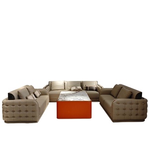 Canapé une place <span class=keywords><strong>de</strong></span> luxe léger avec boutons capitonnés pour KTV, bar, hôtel, club <span class=keywords><strong>privé</strong></span>, <span class=keywords><strong>salle</strong></span> <span class=keywords><strong>de</strong></span> fête, ou stand. - Product Image 5