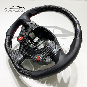 Volant directionnel personnalisé en Fiber de carbone, pour <span class=keywords><strong>FERRARI</strong></span> 458, 2013 à 2016 - Product Image 3