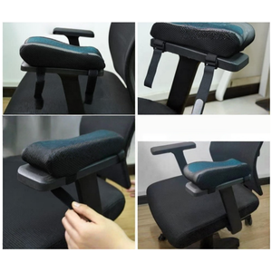 Kavisli oyun sandalyesi kol dayama pedleri dirsek önkol konfor için ergonomik destek minder örtüsü yorulma kabartma ofis bilgisayar koltuğu - Product Image 5