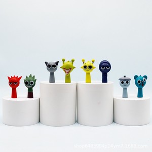 24 Styles Sprunki Incredibox Phase 4 Mini Figures 5CM <b>PVC</b> Sprunki Game Character Model Toy Collectible <b>Blind</b> Box Gift - Product Image 2