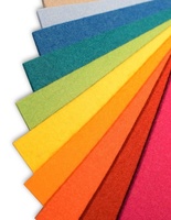 Feutres de fibre de polyester écologiques en feutre acoustique de 1mm avec une absorption acoustique très efficace