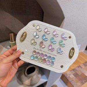 Kit de vernis à <span class=keywords><strong>ongles</strong></span> gel UV LED DIY 12 couleurs, effet œil de chat, jasmin glacé, haute qualité, longue tenue, 15ml - Product Image 2