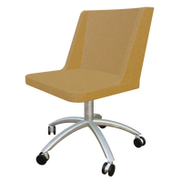 Chaise personnalisée haut de gamme au design moderne pour hôtel Conception de dossier creux avec tissu et éponge haute densité