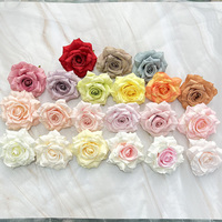 Nouvelles Têtes de Roses en Soie MeiHT Edge Curl – Fleurs Artificielles Polyvalentes et Économiques pour Décoration de Mariage de Haute Qualité