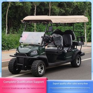 Nuevo coche turístico eléctrico, carrito de golf de cuatro ruedas, oficina de ventas de turismo escénico, propiedad de fábrica, coche de recepción de hotel - Product Image 2