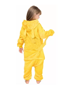 Vente chaude Jaune <span class=keywords><strong>Dragon</strong></span> De Feu <span class=keywords><strong>Kigurumi</strong></span> Couple Pijamas Combinaison Vêtements De Nuit Tissu Tissé Noël <span class=keywords><strong>Kigurumi</strong></span> - Product Image 3