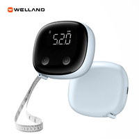 WELLAND Smart Bluetooth Körpermessband für Familien-Gesundheitsüberwachung Schwangerschaftsverlauf Digitales Maßband mit App 2024 Red Dot