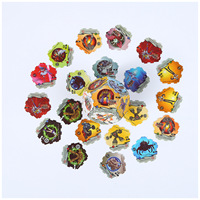 Nouveau Produit Usine personnalisée pp tazos pogs 3d puzzle spinner carte pour enfants cadeau