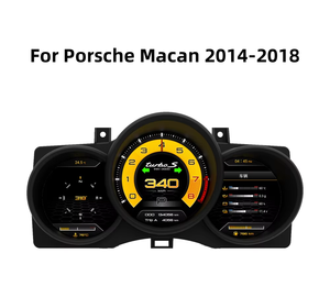Grupo de instrumentos Digitales para coche de 12,3 pulgadas para Porsche Macan 2014-<span class=keywords><strong>2018</strong></span> velocímetro cabina Virtual LCD salpicadero Panel medidores Auto - Product Image 4
