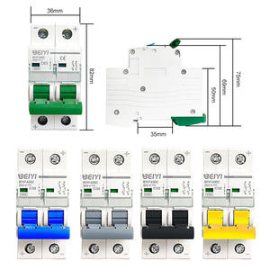 Vente en gros d'usine Pv Solar Mcb <span class=keywords><strong>Disjoncteur</strong></span> 1p 2p 3p 4p 1 - 63a Pv Dc Mcb 250v 500v 1200v - Product Image 5