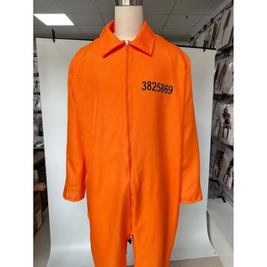 Disfraces de Halloween para Adultos, Hombres y Mujeres, Disfraz de Prisionero Naranja CARR-005 - Product Image 5
