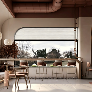 Barra de Bar Moderna para Restaurante |   Muebles de Bar de Madera Personalizados con LED, Ecológicos y Comerciales para Cafetería o Pub |   Solución Integral - Product Image 4
