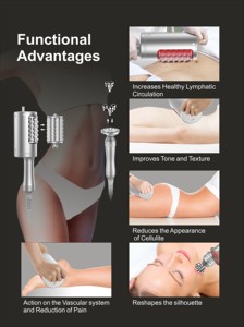 2024 Top Sell Body Cellulite Lymph drainage Körper <span class=keywords><strong>massage</strong></span> gerät Anti Cellulite <span class=keywords><strong>Massage</strong></span> Schlankheit maschine innere Kugel walzen maschine
