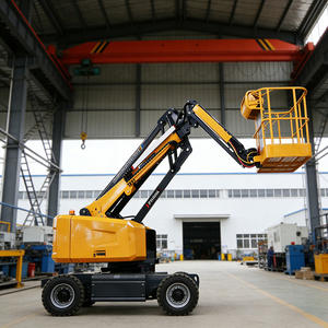 新型自走式自動高所作業プラットフォーム建設用リフターブームリフトマニピュレーターマシン - Product Image 4