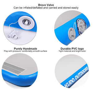 Superventas 3M 5M 8M 10M pista de aire inflable barata gimnasia pistas de aire con bomba eléctrica - Product Image 2