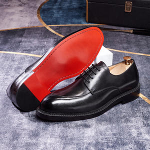 Zapatos Casuales Elegantes de Diseñador de Lujo para Hombre, Oxfords con Estilo, Marrón Encerado Premium, Punta Cuadrada, Impermeables, que Aumentan la Estatura - Product Image 6