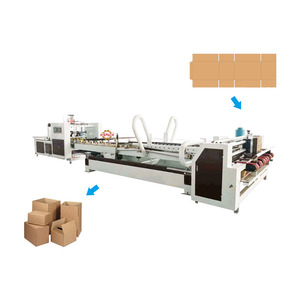2600 di buona qualità scatola di cartone ondulato automatico cartella incollatore macchina - Product Image 1