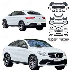 Kit carrosserie de qualité supérieure en PP ABS pour Benz C292 2015-2019 <span class=keywords><strong>GLE</strong></span> Coupé 250 300 320 <span class=keywords><strong>400</strong></span> d <span class=keywords><strong>4MATIC</strong></span> Mise à niveau au style GLE63 AMG - Product Image 1