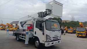 Camión de trabajo aéreo Isuzu 4X2 equipado con plataforma de trabajo en altura de 20 metros, camión AWP - Product Image 2