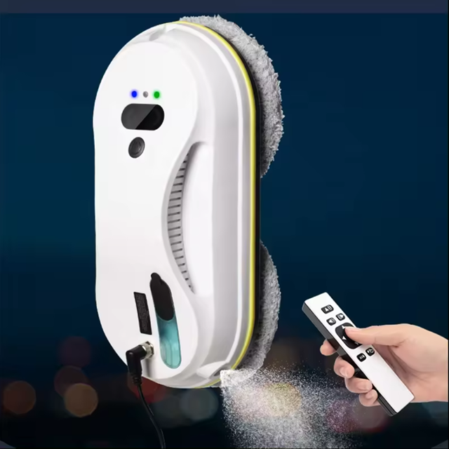 Smart Window Cleaning Robot for High-rise Building Automatic Cleaning of Glass Indoors/outdoors Electric Window Cleaner.
